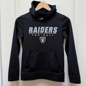 NFL Raiders Hoodie Youth M